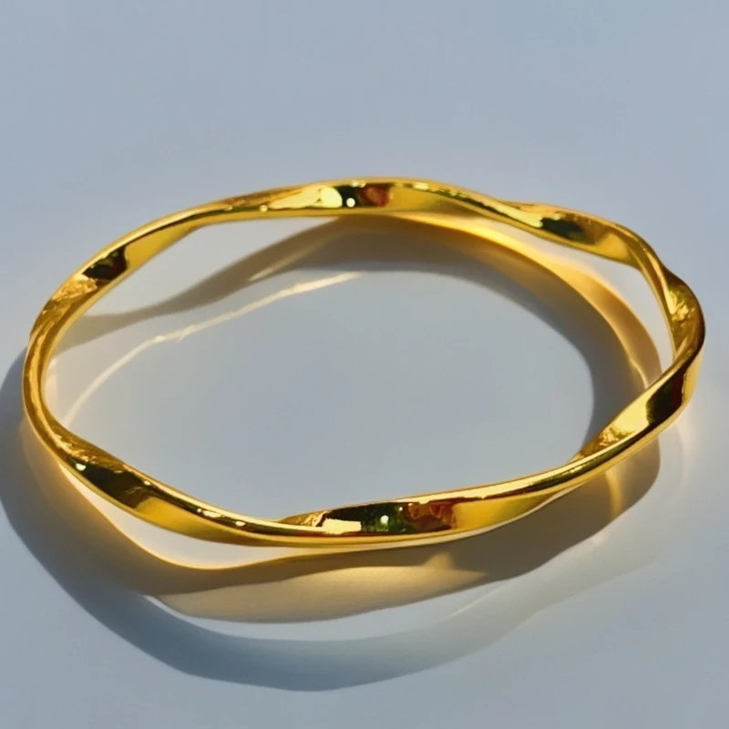 Y-6039 时尚5G精工莫比乌斯手镯 + 专柜礼盒