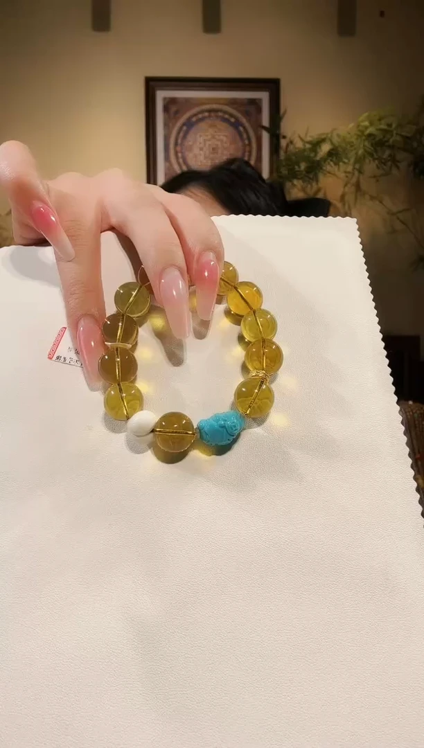 手链蓝珀未镶嵌手链