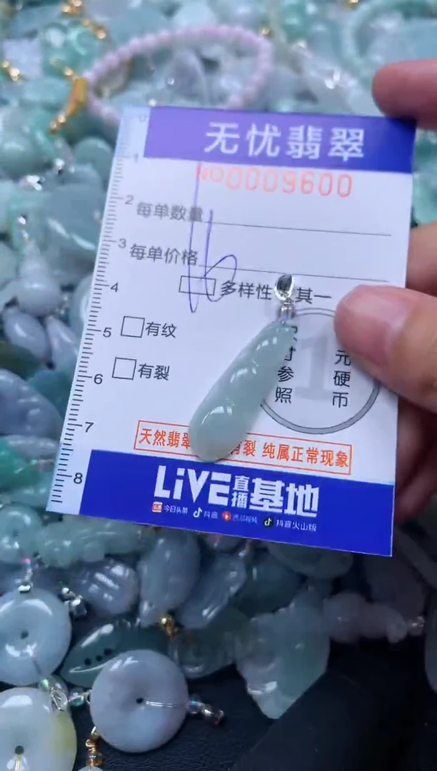 颈饰未镶嵌翡翠9600