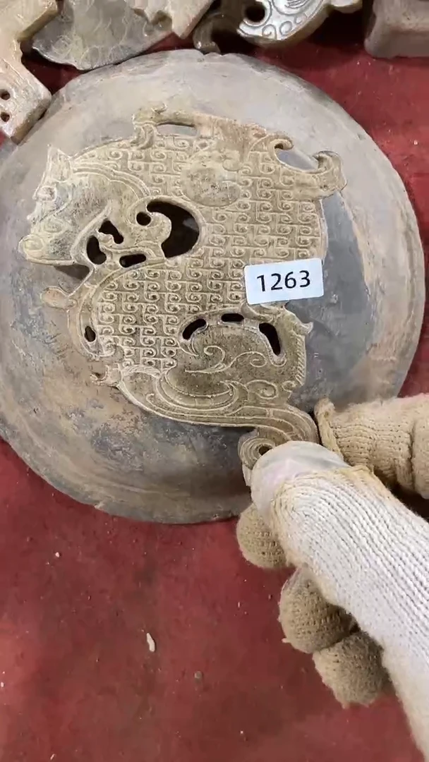 瓷片手工，手绘，瓷器1263