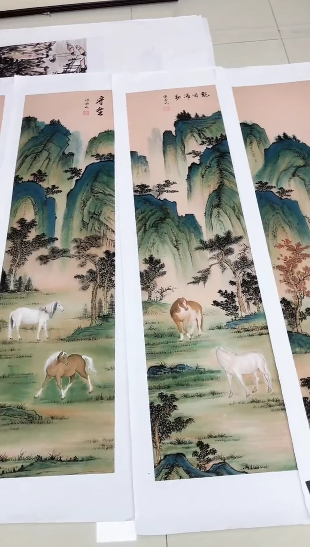 国画九霄甄选国画作品zhb112