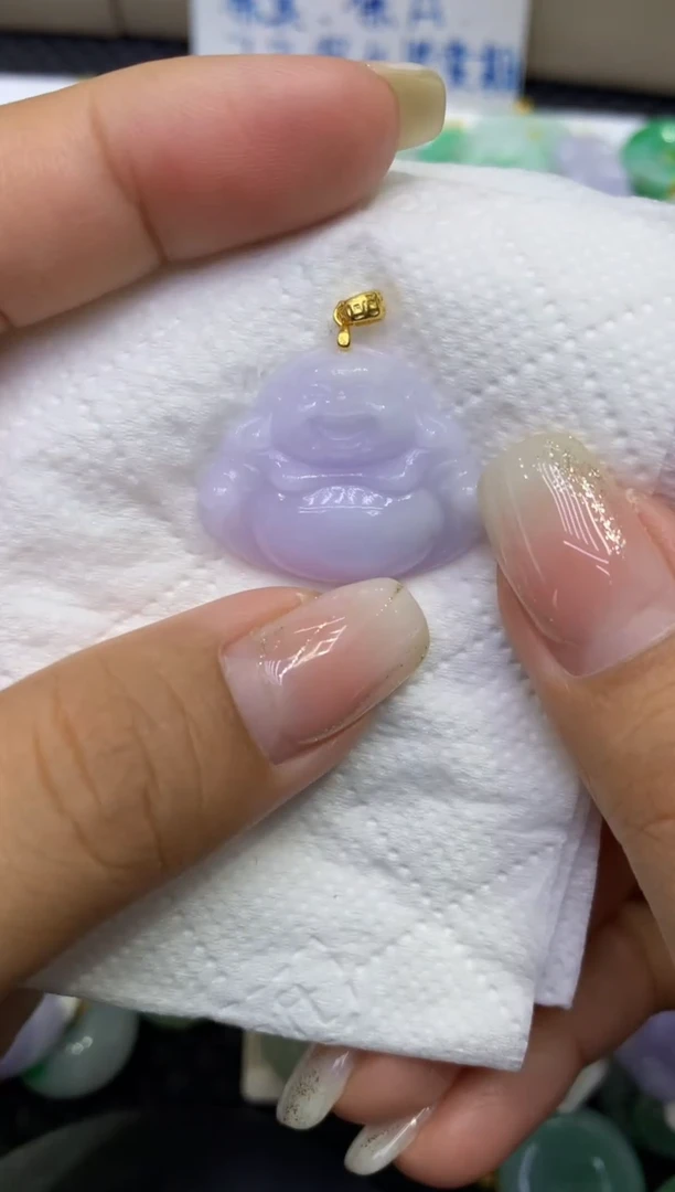 颈饰未镶嵌翡翠天然缅甸A货翡翠
