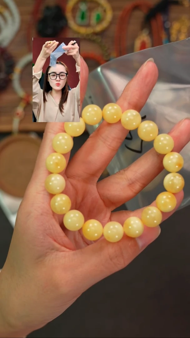 手串蜜蜡未镶嵌黎****3遇见匠心品质回血