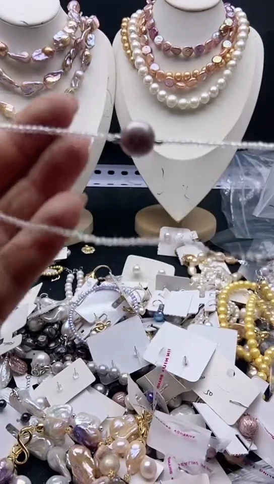 颈饰未镶嵌淡水珍珠1