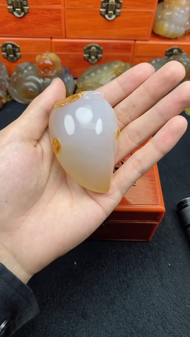 未镶嵌玛瑙/玉髓珠宝奇石老***50