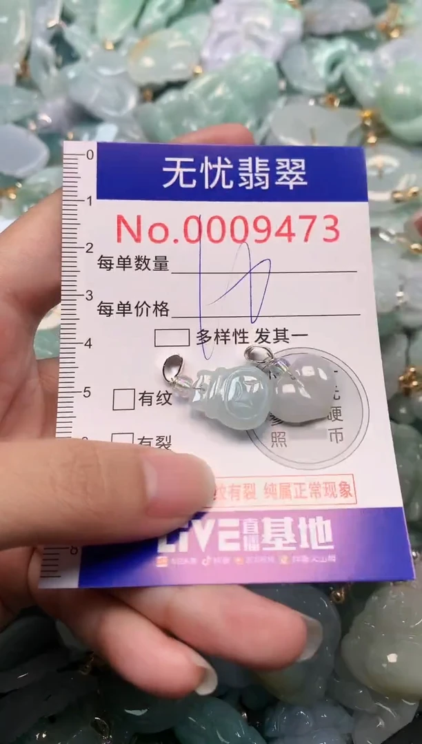 颈饰未镶嵌翡翠9473