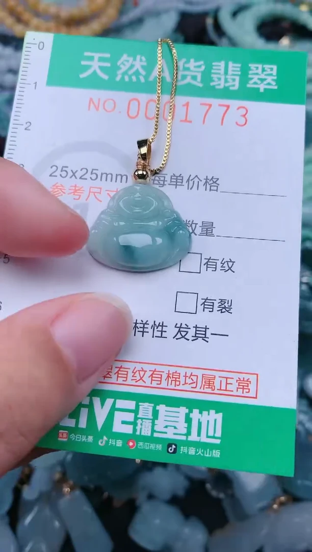颈饰未镶嵌翡翠.0001773