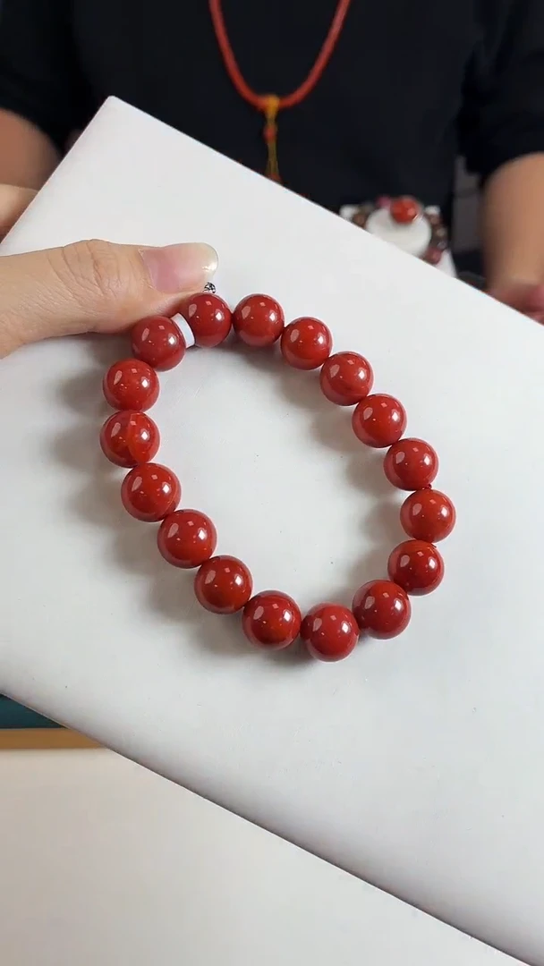 未镶嵌瓦西手串12mm南红玛瑙一个/条