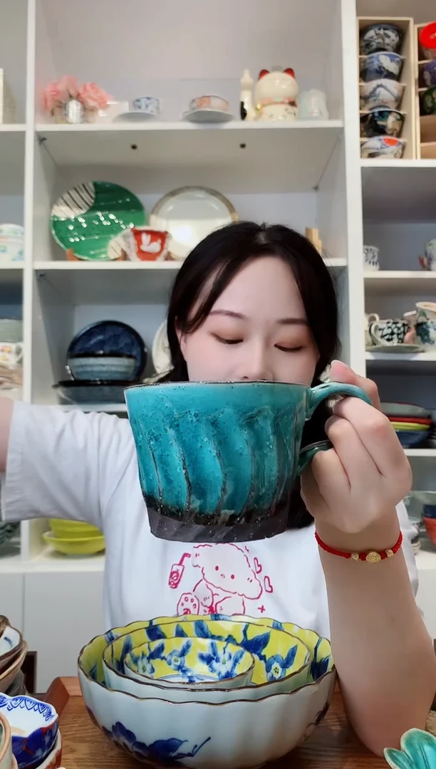 陶瓷【孤品】灶师窑粗陶马克杯