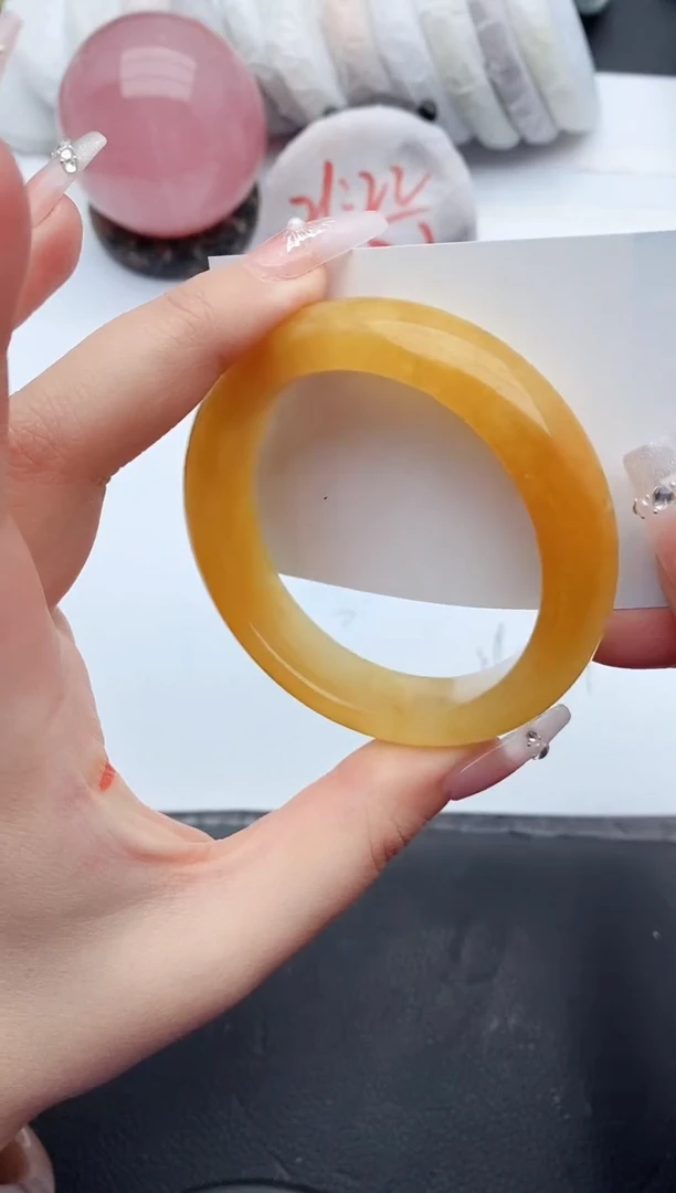 【闪购商品】石英质玉手镯未镶嵌G54+54/55