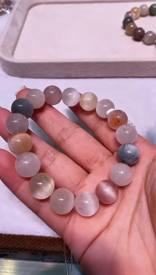 未镶嵌手链水晶多样性发其一兔毛12+