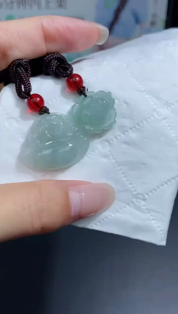 颈饰未镶嵌翡翠天然翡翠A货51