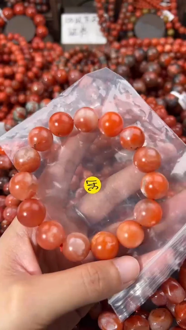 南红玛瑙手串未镶嵌15