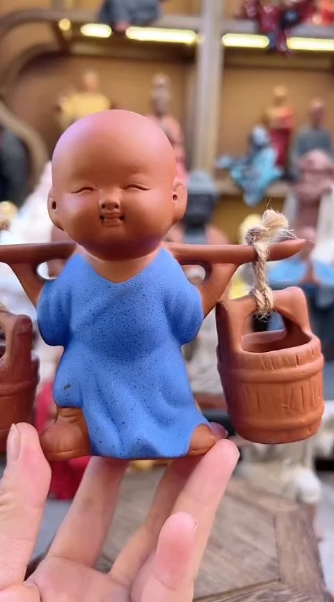 紫砂茶宠器闵茶宠摆件