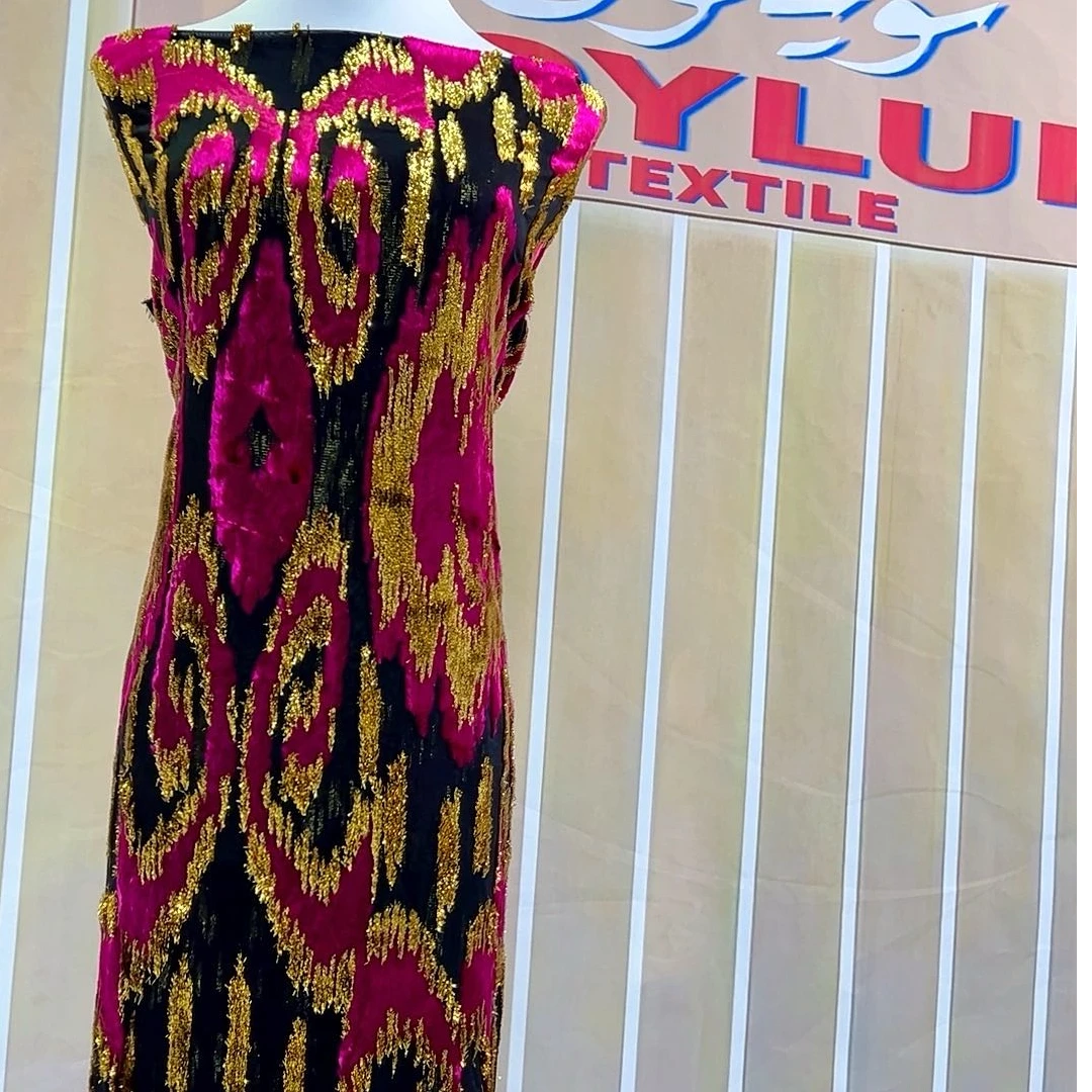 经典高雅礼服面料T708花型