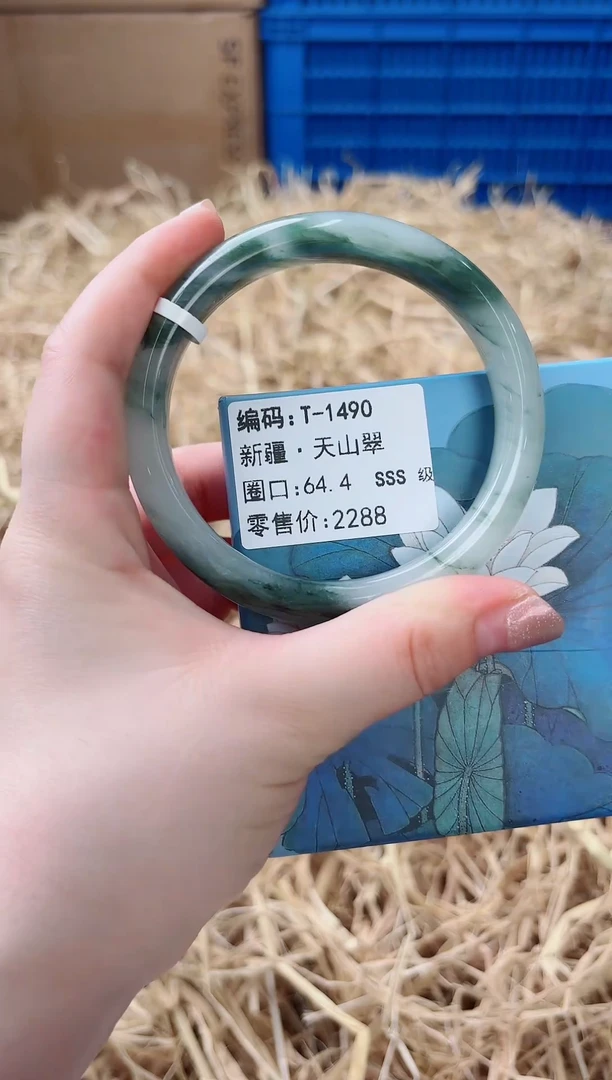 未镶嵌手镯石英质玉T-1490