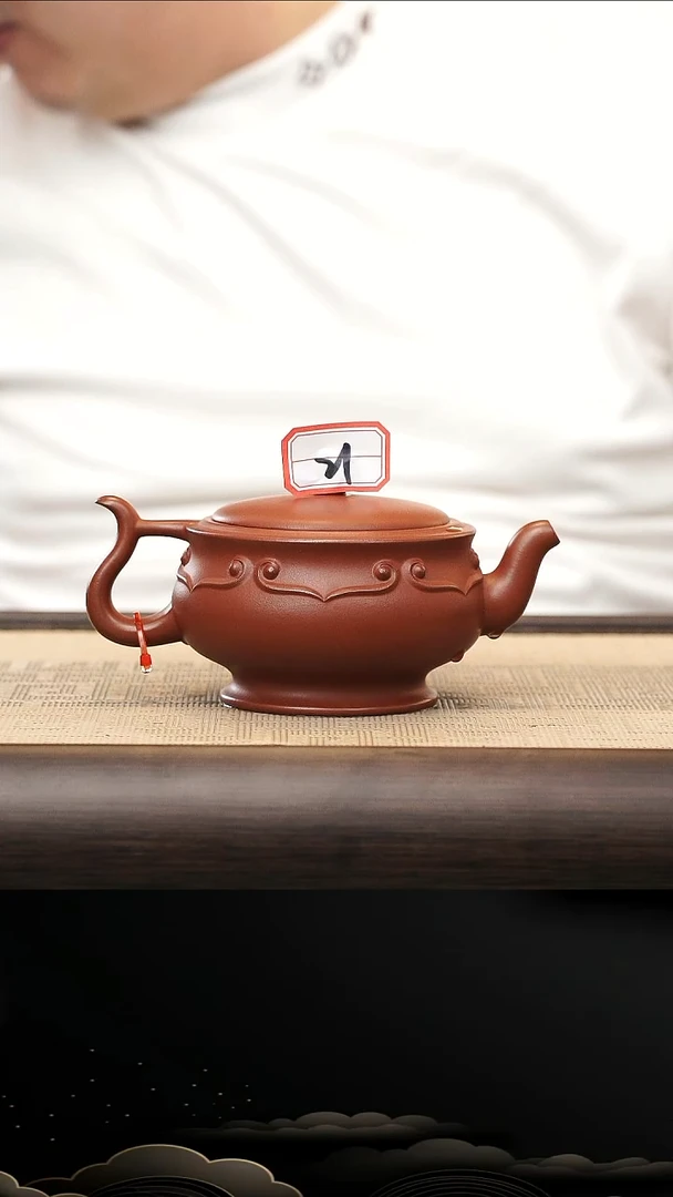 茶壶紫砂21号汉韵如意