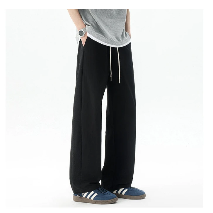 TAIGE 新款透气网眼设计款速干夏季舒适百搭男士直筒运动裤K3269