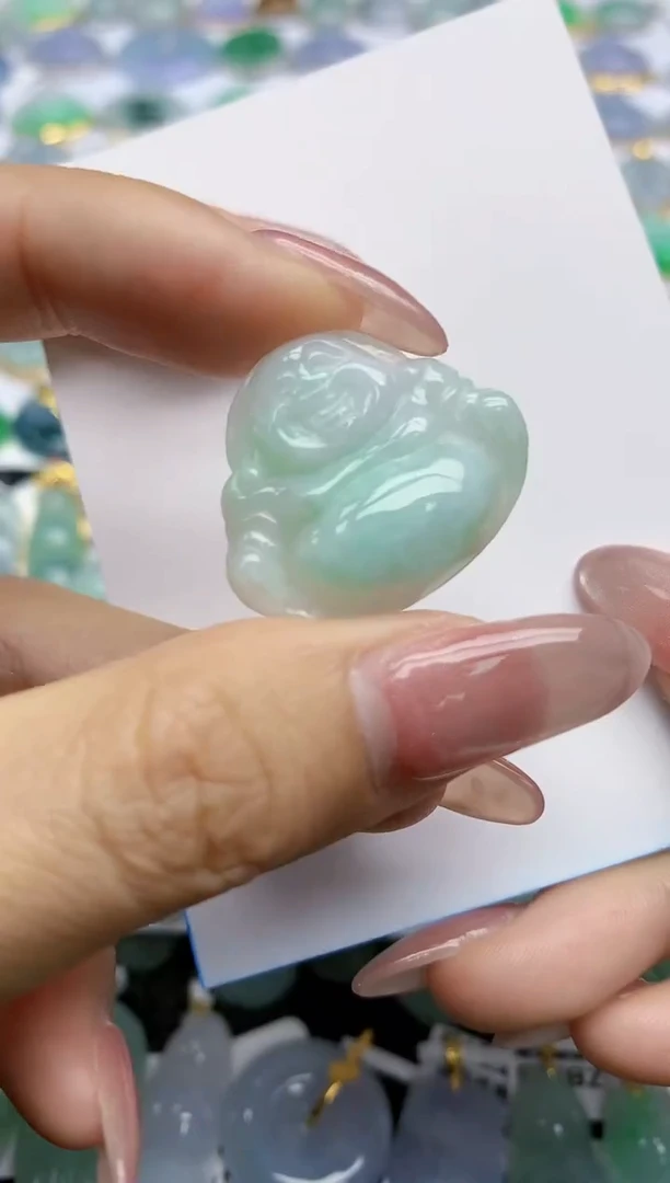 【闪购商品】翡翠挂件未镶嵌天然翡翠A货