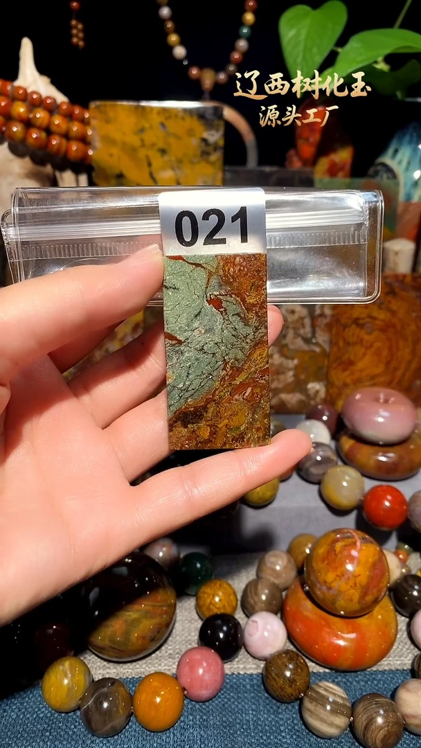 未镶嵌-硅化玉天然北票硅化玉吊坠