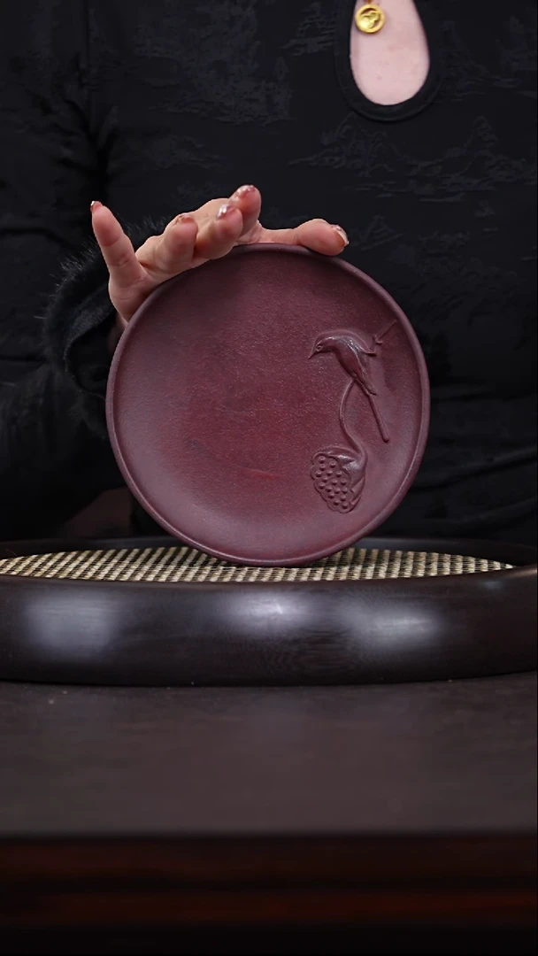 【闪购商品】紫砂茶壶十竹斋18-04 紫砂茶盘