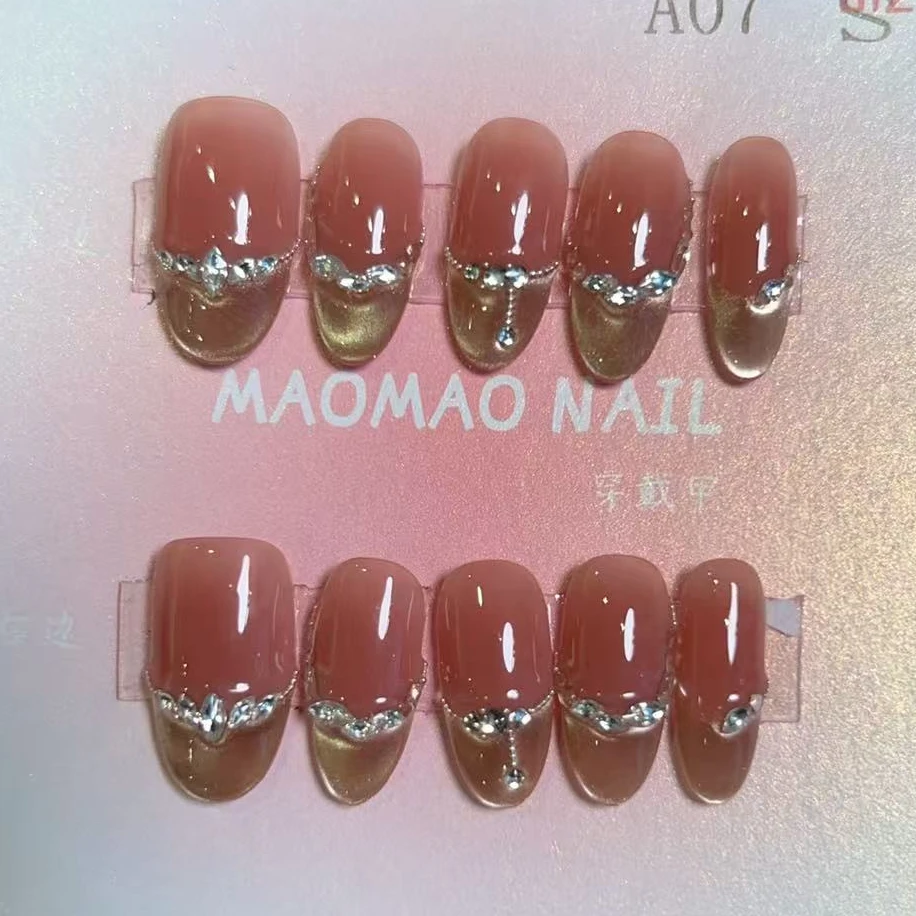 现货咕【爱在二月】MAOMAO重工纯手工穿戴甲穿戴式