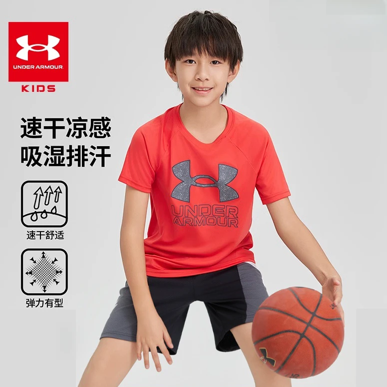 UnderArmour/安德玛UnderArmour/安德玛儿童上衣短袖排汗T恤3281