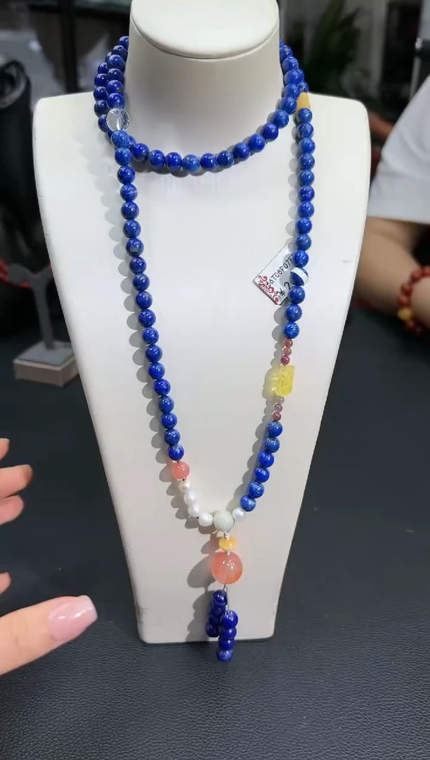 【闪购商品】青金石颈饰未镶嵌  B4858 多样性发其一