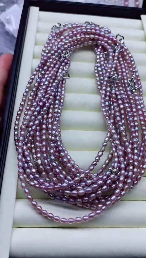 淡水珍珠合金项链多发其一