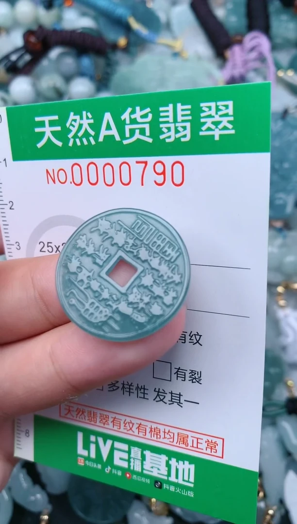 翡翠未镶嵌颈饰.0000790