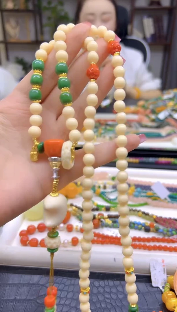 未镶嵌毛衣链玛瑙/玉髓DIY款X77