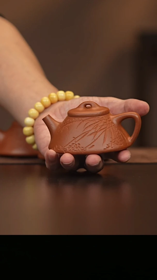 允禾斋 紫砂壶 文瓢