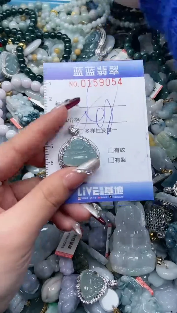【闪购商品】翡翠颈饰未镶嵌闪购0159054多样性发其一