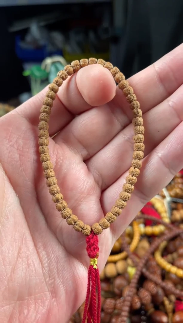 金刚菩提吊坠王胖子文玩工作室龙切佛手手持