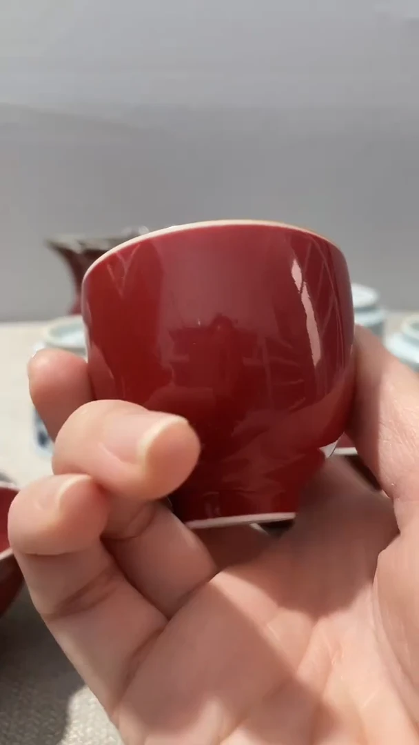 杯子瓷景德镇手工手绘陶瓷