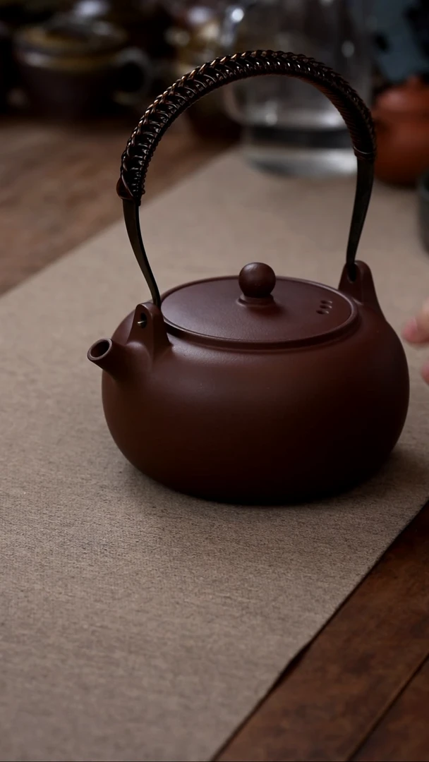 茶壶紫砂紫泥煮水壶