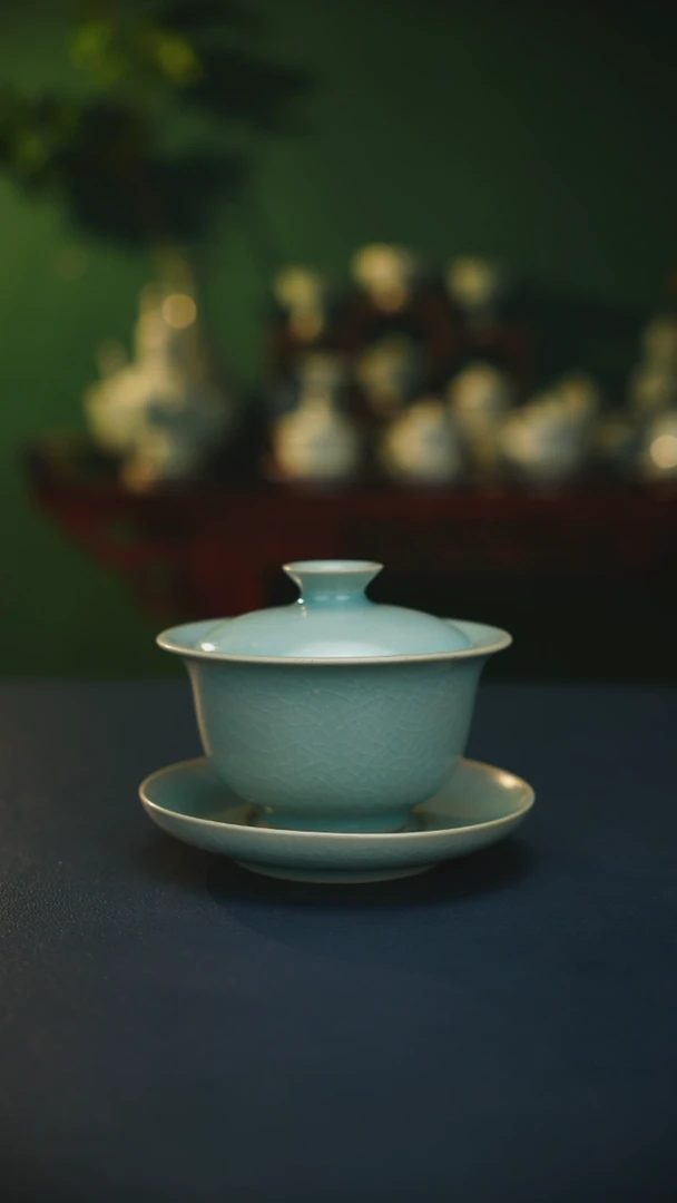 【闪购商品】杯元宝新年福利三才盖碗大暇