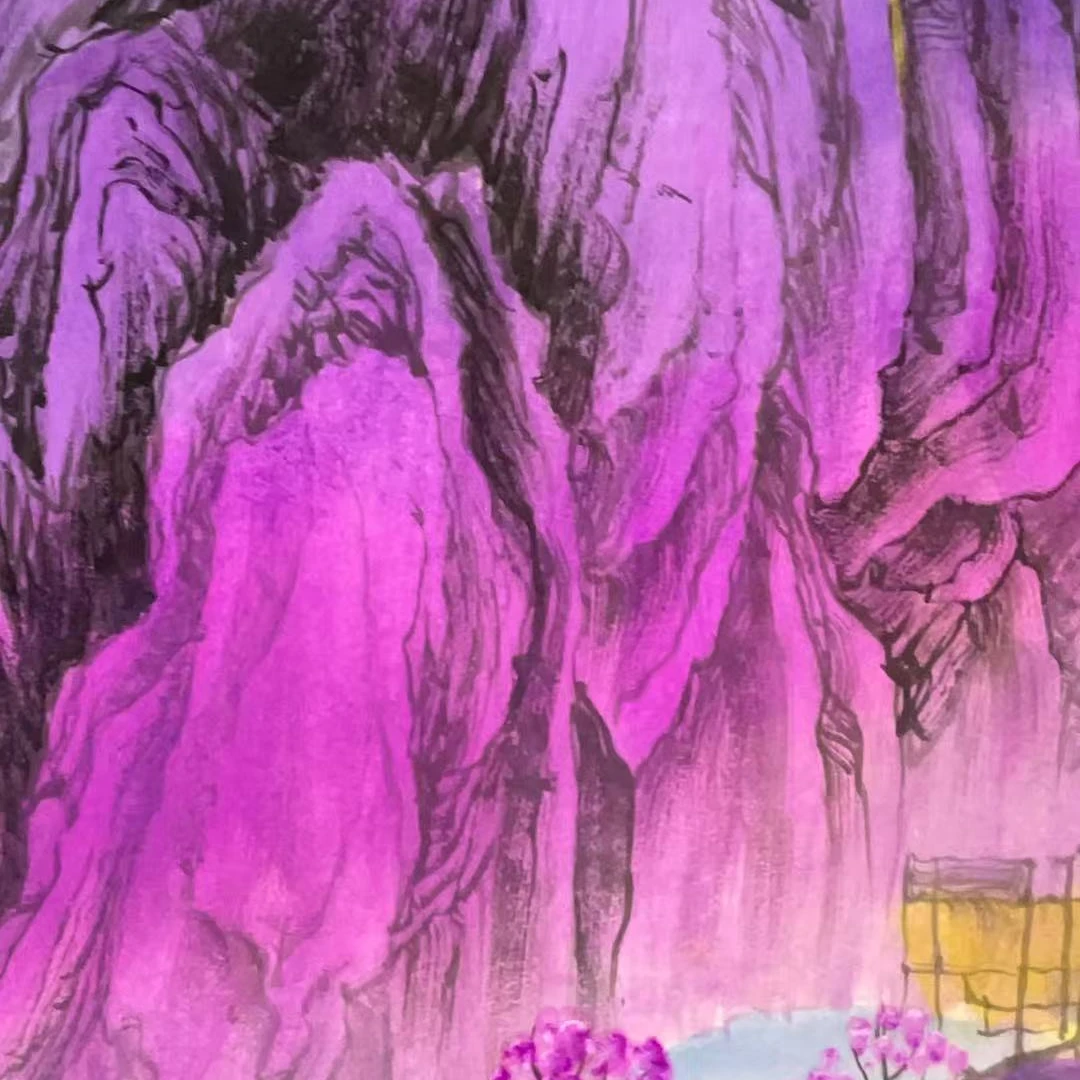 郑乐华手绘绘画作品-167