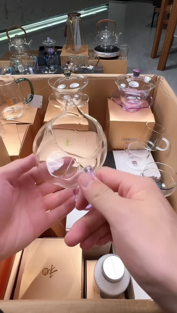 禾器·花棱公杯 浅紫色