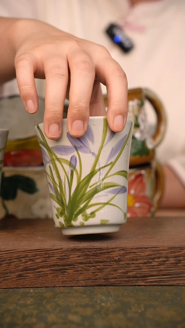 摆件泥垚手作 景德镇手工手绘器物