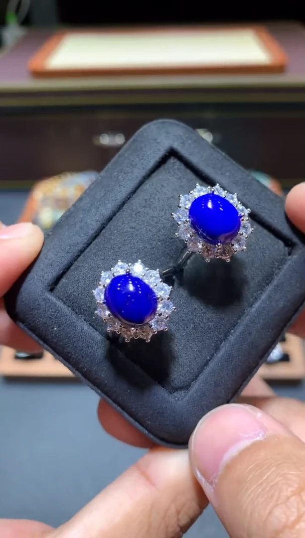 【闪购商品】青金石戒指未镶嵌G99【多样性发其一】