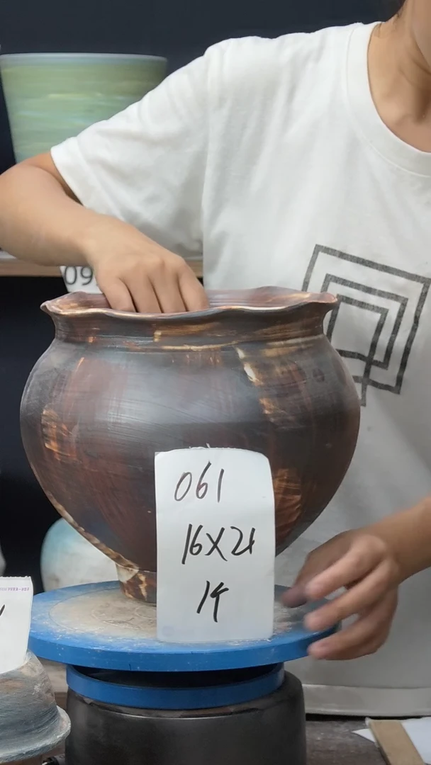 江西景德镇花盆微瑕061