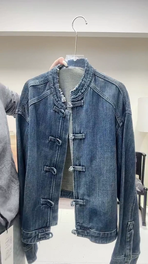 新中式牛仔外套（115斤内）