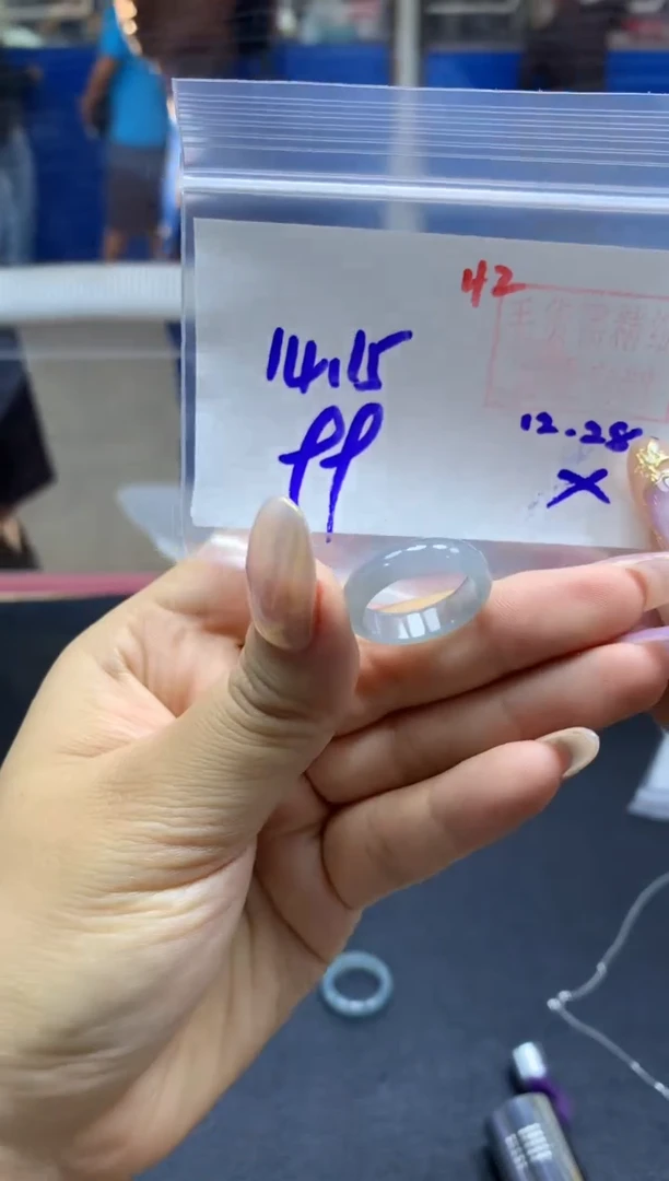 未镶嵌定制翡翠戒圈#99元-毛货需精细抛光