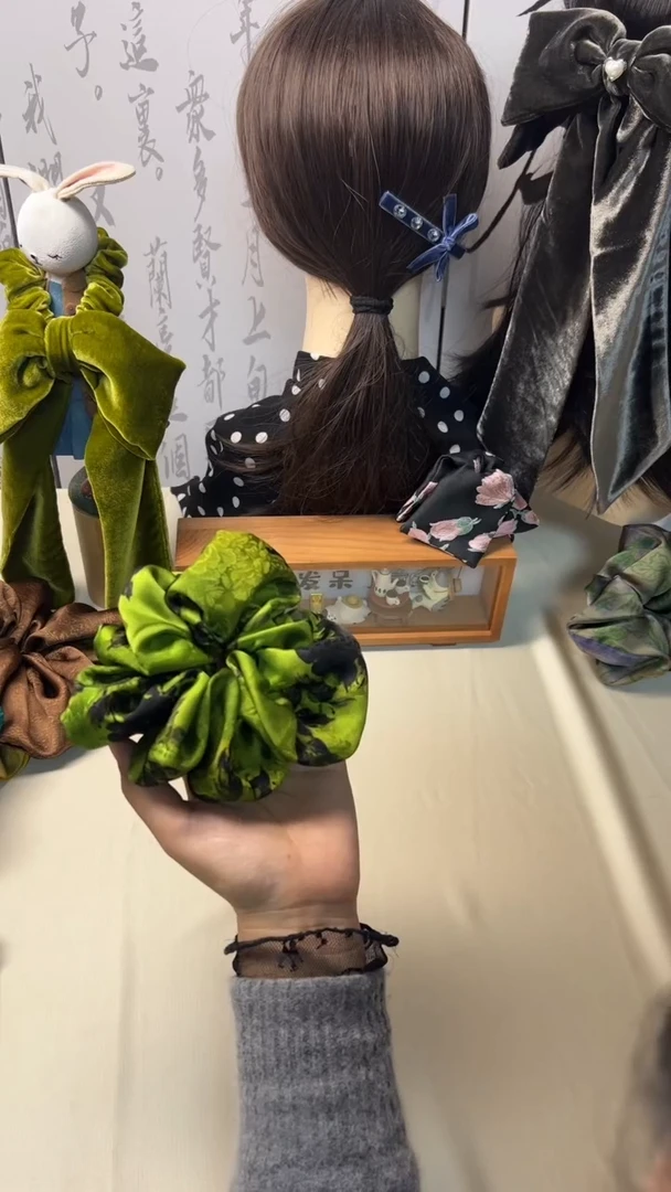 非金属布艺334发圈