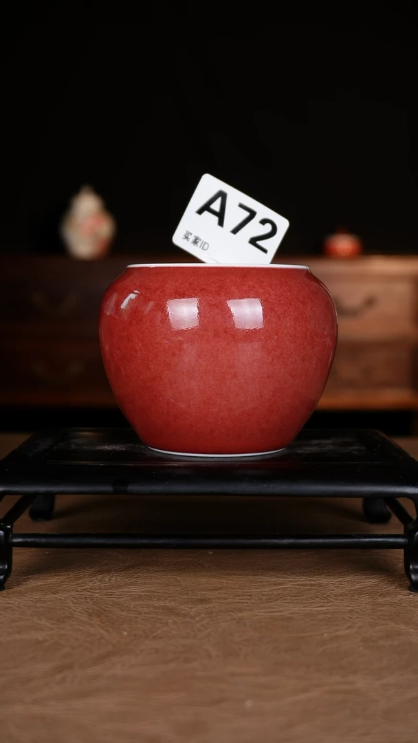 其他豇豆红景德镇全手工陶瓷