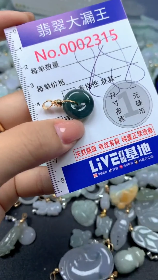 颈饰未镶嵌翡翠2315