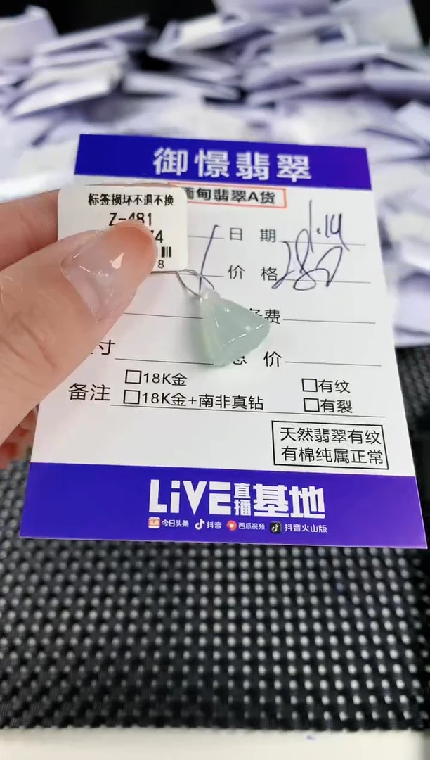 【闪购商品】翡翠颈饰未镶嵌翡翠81