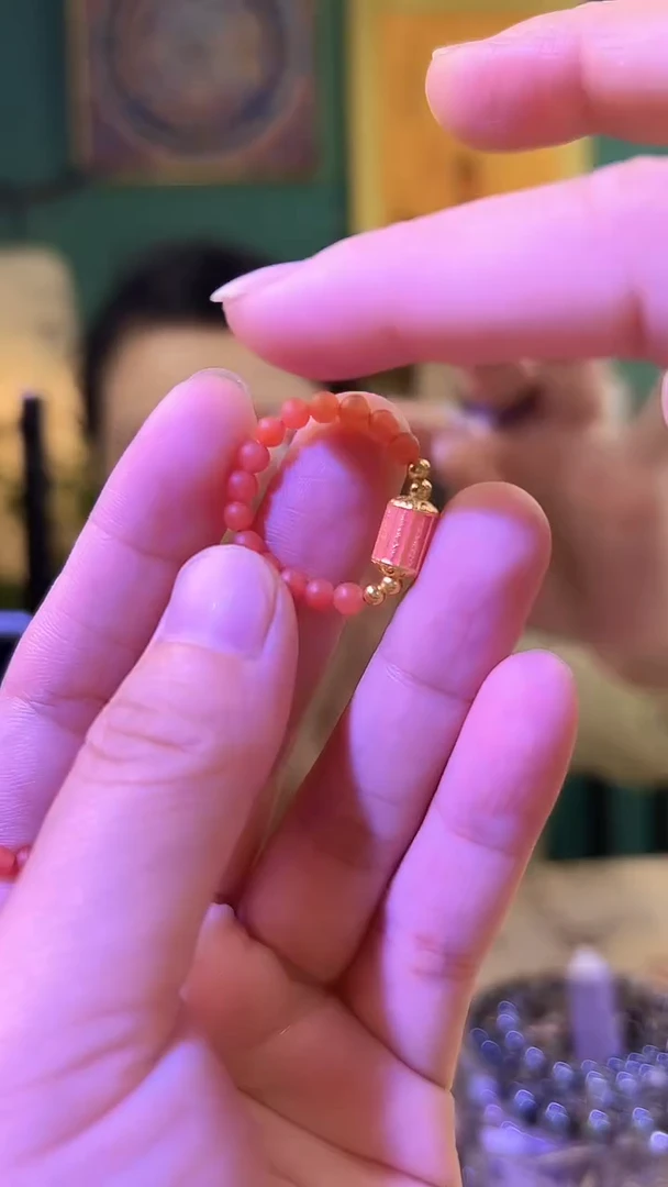 南红玛瑙银S925镶嵌戒指南红五条经文戒指