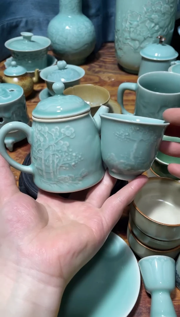 【闪购商品】一壶一杯 特价 福利 青瓷 福利